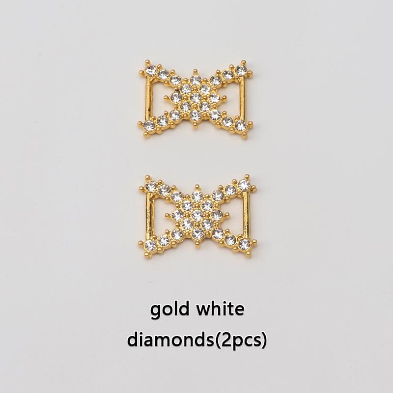 luxury Rhinestone AF1 Shoe Charms Colorful Diamond Sneaker Charms Girl Shoe decoration DIY Shoelaces Buckles shoes accesories