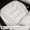 Luxury Nappa Leather Non-Slip Car Seat Cushions for Five-Seater - Thickened Design for Front and Rear Seats