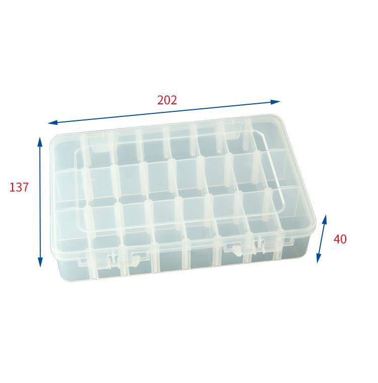 SPC206 EVEREST 202 * 137 * 40 Mm Fishing Tackle Boxes Storage Lures Hard Box Multi-function Plastic Boxes