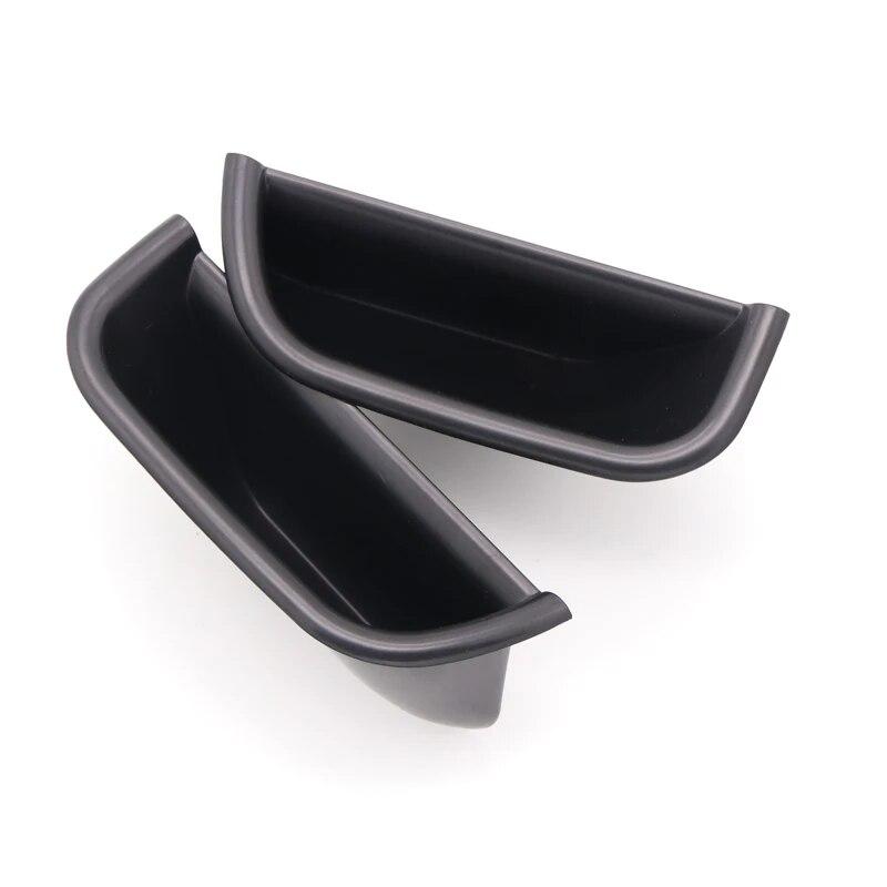 For Volkswagen Transporter (T6) Caravelle 2017 2018   Interior Accessories Front Door Storage Box Organizer Tray 2pcs