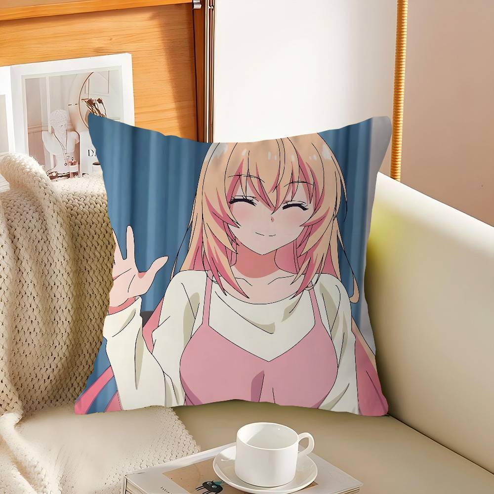 Honami Ichinose Cartoon Personalized Pillow Dust Cover Bedroom Kids Party Decoration Pillowcase Birthday Children Gift