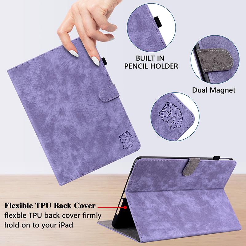 Leather Case For Realme Pad 2 11.5 2025 Pad Mini 8.7 Stand Cover OPPO Pad SE Air 10.36 Realme Pad 10.4 X PU Leather Tablet Cover
