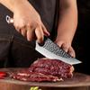 Hand-forged High Carbon Steel Chef's Knife Boning Knife Fillet Knife Meat Cleaver Ring Butcher Knife