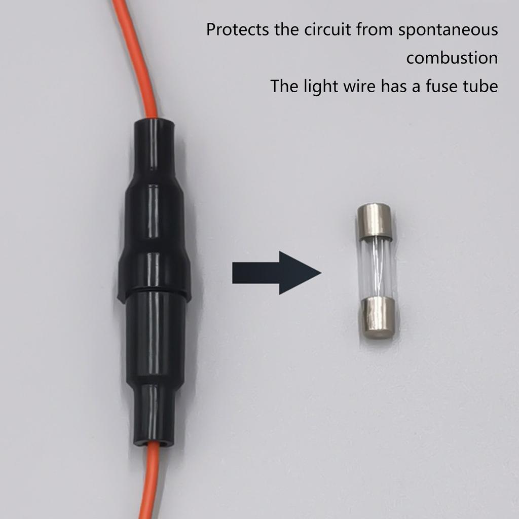 LED Car Hood Light Strip Automotive Engine Underhood LED Strips  Decorative Waterproof Daytime Running Light 12V