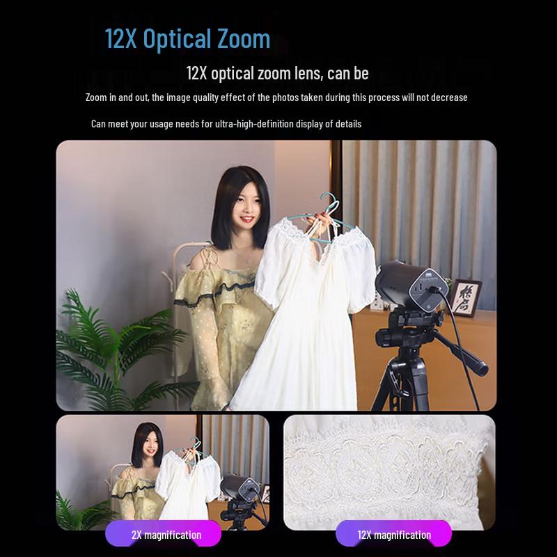 Aoni NX8Pro 4K AI Live Streaming Webcam