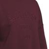Adidas KTX45 Maroon Fleece College Style Size S Women's Loose-Fit Hoodie, (JG3817),