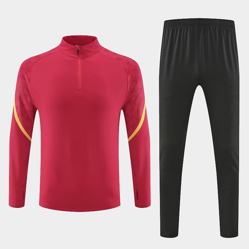 Men's Quick-Dry Sports Suit: Long Sleeve Set for Running, Cycling, Football & Training