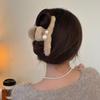 Plush Puppy Hair Clips Women Korean Fashion Simple Hairpin Elegant Girls Shark Clip Hair Accessories