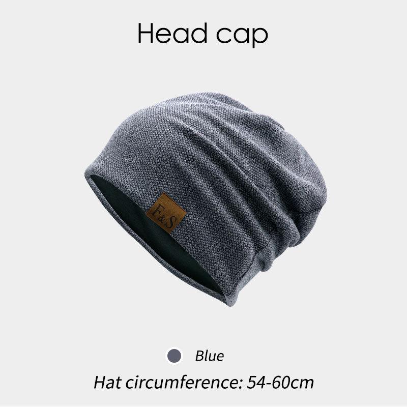 

F&S Унисекс Шапка-бини с флисовой подкладкой - Дышащая зимняя послеродовая шапка для сна с кожаной этикеткой One Size - No Velvet