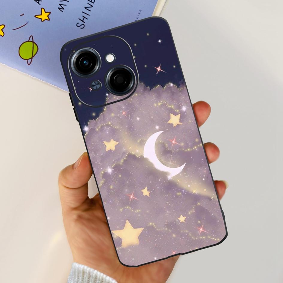 For Phone Case Tecno Spark Go 1 Cover 2024 Popular Flower Soft Silicone Back Protective Cover For Tecno Spark Go 2025 Pop 9 Etui