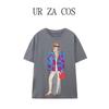 Fashion Style Summer New Fashion Trendy Female Loose Easiest for Match Girl Print T-shirt 1131348 807