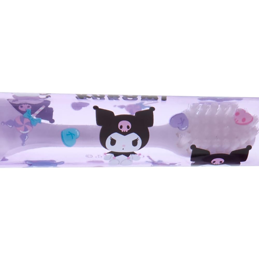 Sanrio Sanrio Kuromi Zahnputzbecher-Set, Zahnbürstenset Kuromi, 12 x 7 x 5 cm, Charakter SANRIO 983951 (SANRIO) und Kuromi-chan