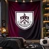 Wall Hanging Tapestry Burnley Football Print Cloth for Living Room Bedroom Home Decor