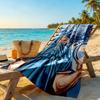 Haaland Beach Towel High Absorbency & Quick-Dry Comfortable Lightweight Suitable for Sports, Travel, Swimming, Yoga, Bathroom, Beach, And Pool