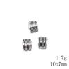 Bead Pendant Accesories Macroporous Big Hole Beads Loose Spacer Accessories Parts Metal Beads Accessories For Women