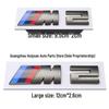 BMW Gray Car Emblem Stickers for M330i, M340i, M550i, M240i, and M530i Tail Modifications