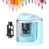 Electric Auto Pencil Sharpener Safe Student Helical Steel Blade Sharpener For Artists Kids Adults Colored Pencils