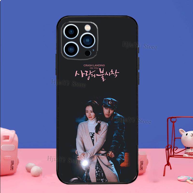 Crash Landing On You Phone Case For iPhone 16 15 12 13 Mini 11 14 Pro XS Max Plus X XR Silicone Cover