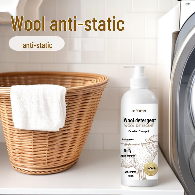 Wool Detergent & Anti-Static Spray - Softens, Conditions, Long-Lasting Fragrance for Cashmere & Sweaters