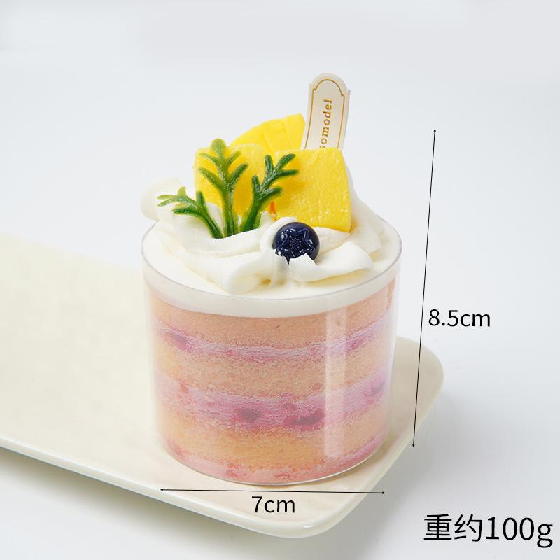 

Artificial Ice Cream Cakes Fake Cake Model Pudding Cup Dessert Wedding Party Decoration Cake Shop Display Props Ornament