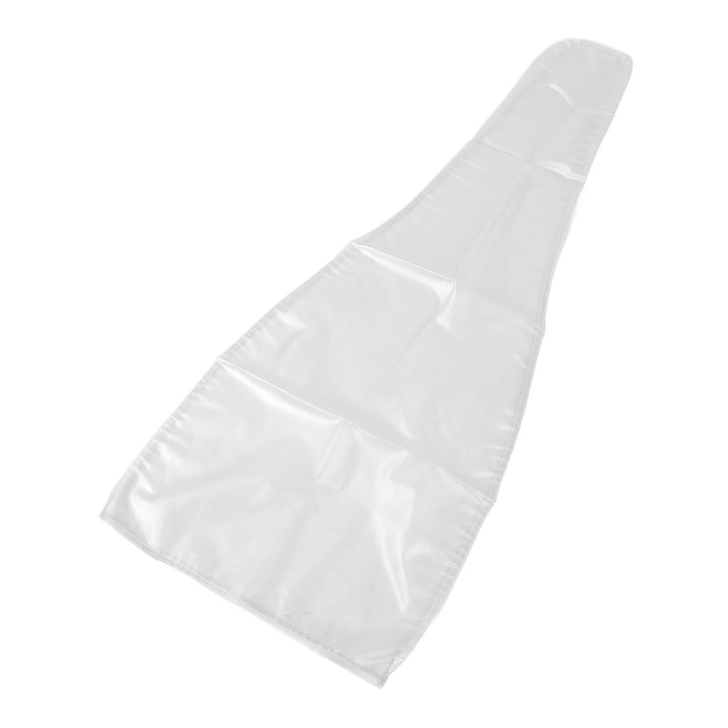 Guitar Dust Cover Transparent Waterproofing PVC Electric Guitar Cover Protective Storage Bag for Home Outdoor Travel