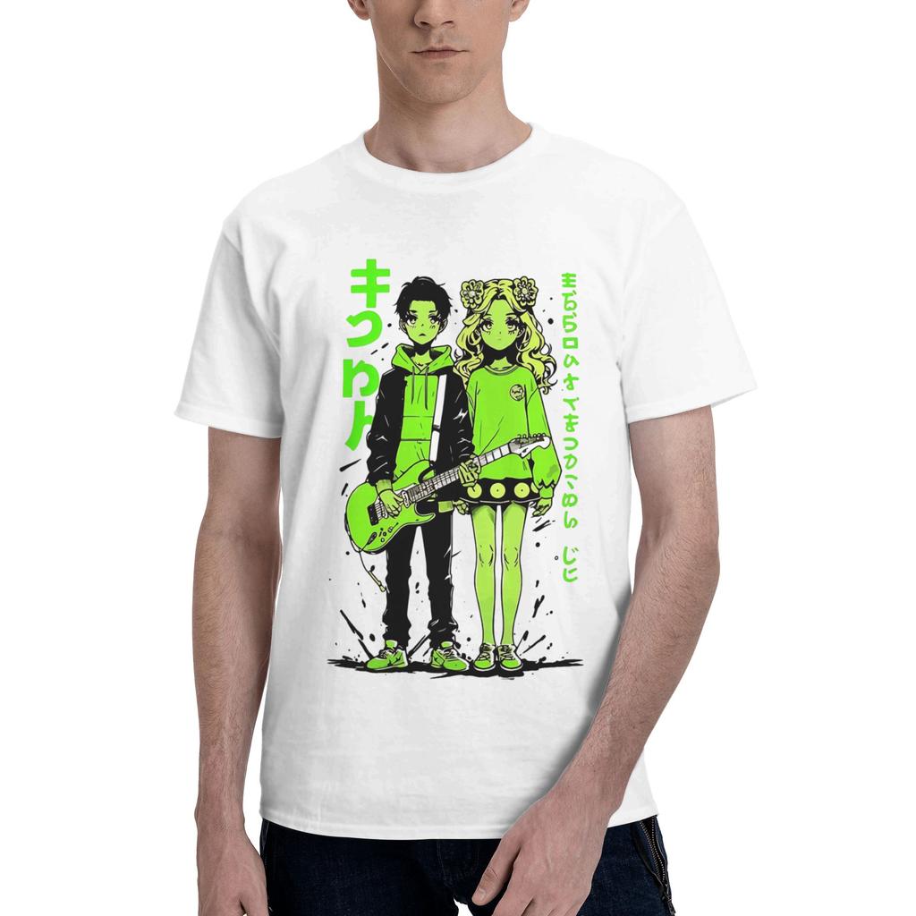 Niesamowity On Facet, którym była zainteresowana, wcale nie był facetem Manga T-Shirt Męski Damski 100% Bawełna T-Shirty Oryginalna Odzież