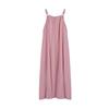 Pink suspender long dress women's summer new seaside vacation beach dress neck design niche skirt