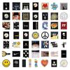 50 G-Dragon Graffiti Stickers for Decor: Suitcase, Phone, Helmet, and More.