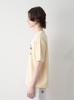 Gelato Pique HOMME Sportowy Niedźwiedź PMCT254984YELL T-shirt z jednym akcentem