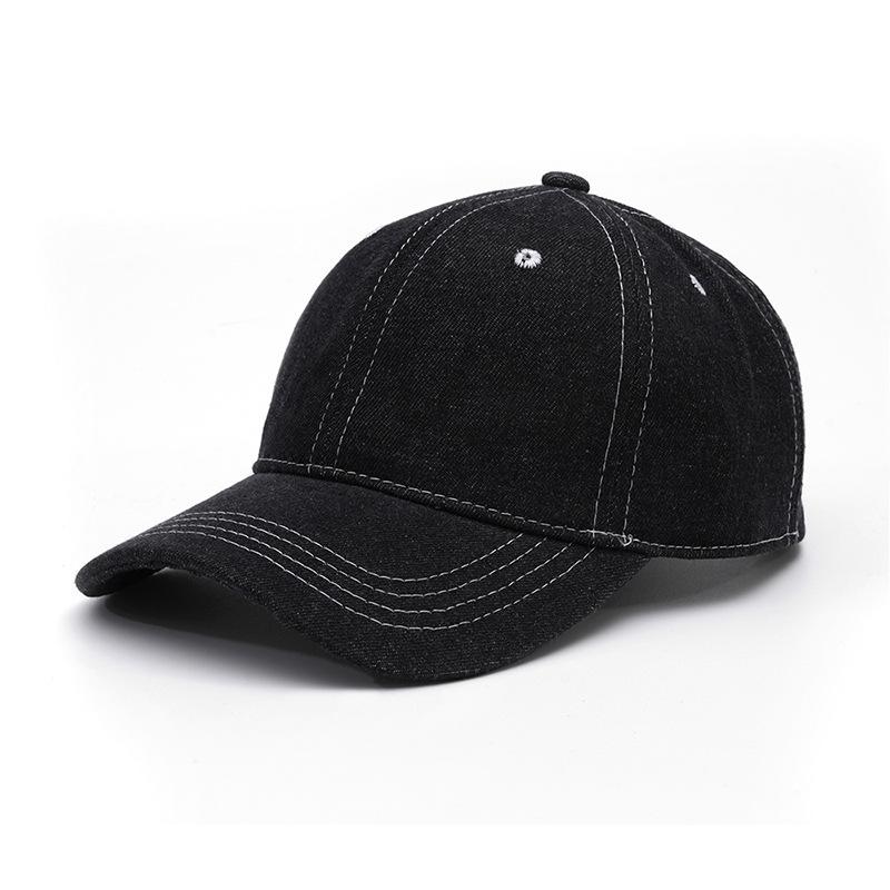 Vintage Washed Solid Color Baseball Cap Plain Retro Distressed Cotton Dad Hat Adjustable Unisex Casual Streetwear Classic Cap