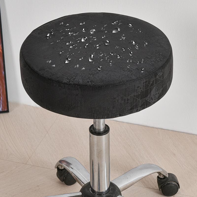 

Чехол для барного стула круглый водонепроницаемый чехол на сиденье барного стула с резинками чехол для барного стула моющаяся накладка на табурет