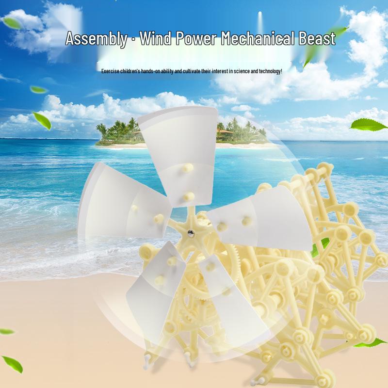 

Bionic Beast Wind Power STEM Building Kit English Packaging 2141