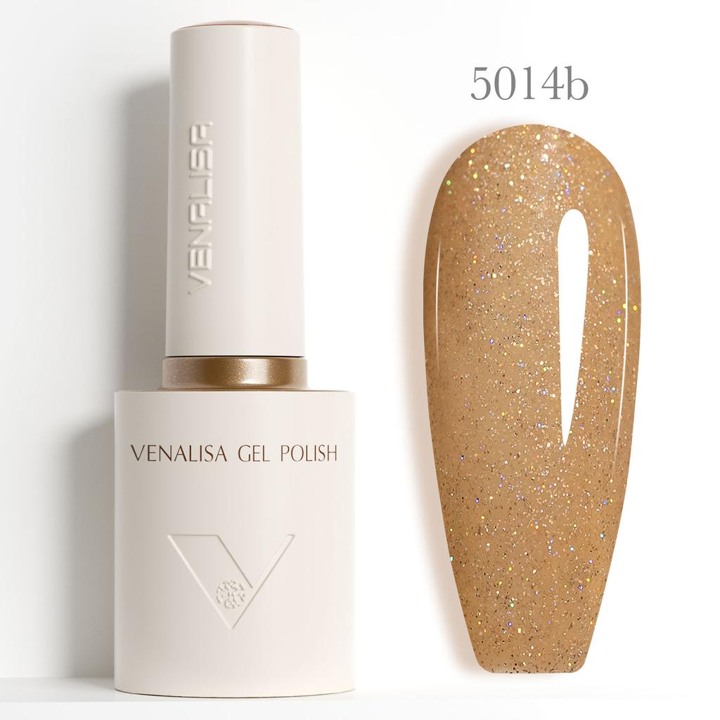 Venalisa Gel Nail Polish 10ml Hema TPO Free Snow Lotus Winter Glitter Shinning Soak Off UV LED Gel Varnish Nail Manicure