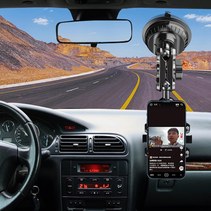 Universal Phone Mount for Car Center Console Stack Super Adsorption Holder On-board Suck Support Clamp Bracket Hand-Free