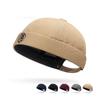 Cotton Round Hat Adjustable Docker Cap 2024 Hip Hop Hat  Unisex