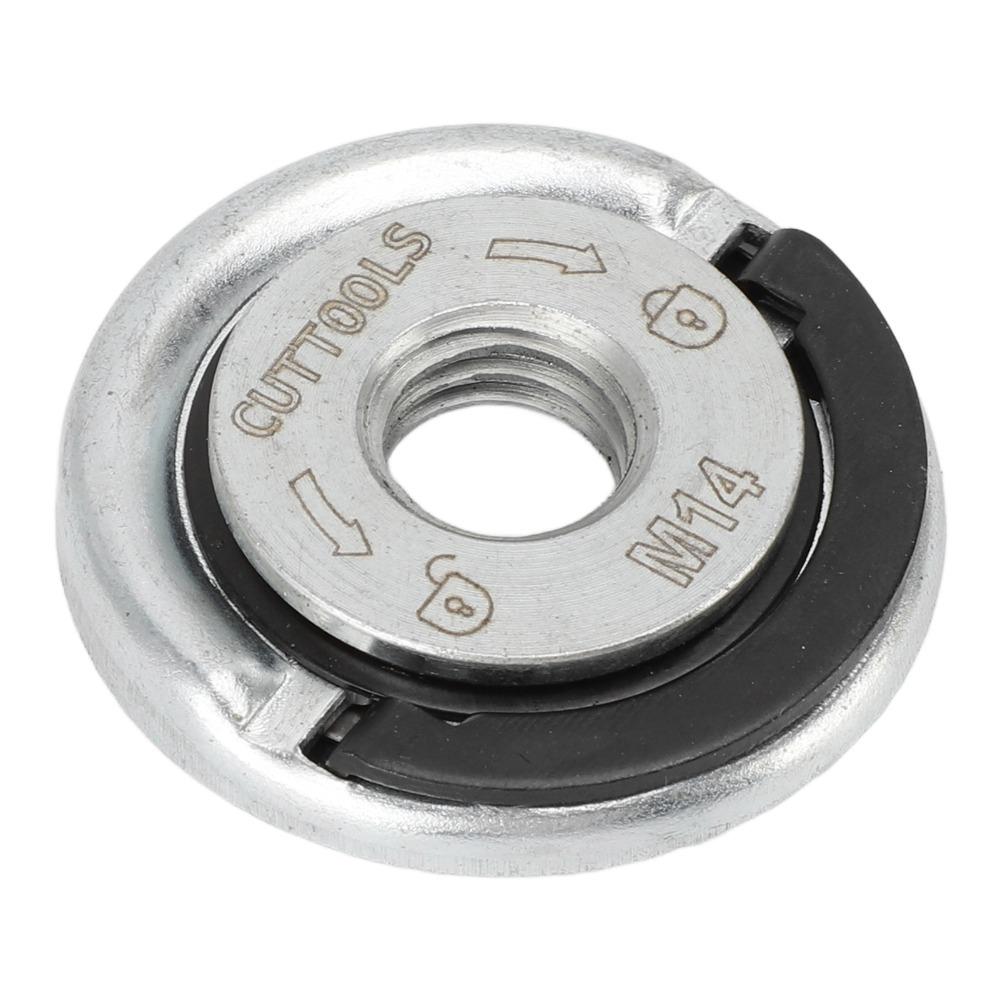 2pcs Self-Locking Angle Grinder Flange Nuts Quick Release Grinder Locking Nuts Replacement