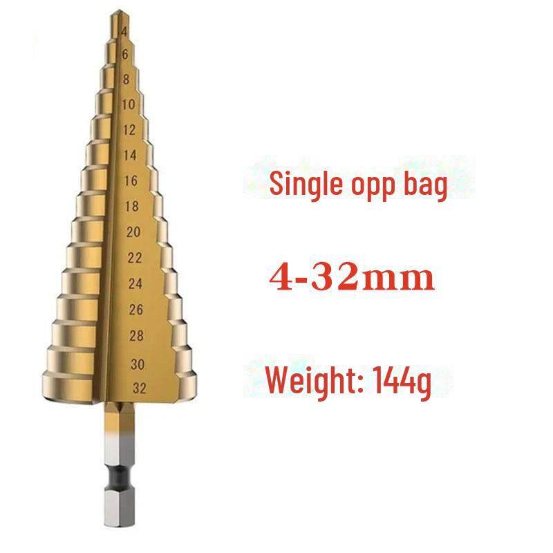 Hex Shank Step Drill Bit for Electric Drills - Multifunctional Hole Expander
