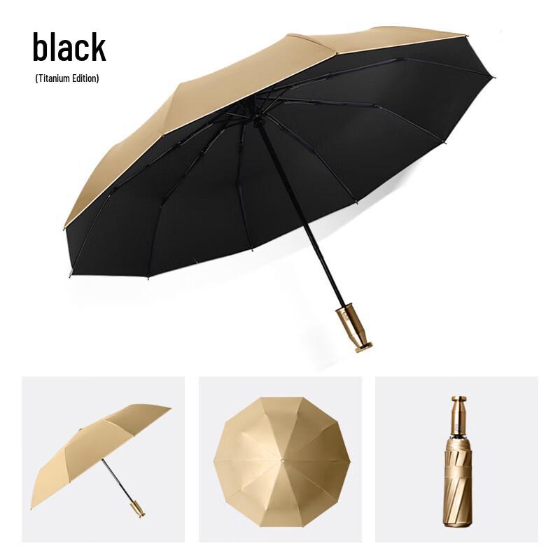 Nanqiao Automatic Titanium 10-Rib Folding Umbrella