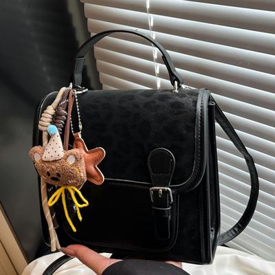 High-value Retro Backpack Women's 2025 New Autumn Trendy Casual Messenger Bag Fashionable Portable Small Square Bag