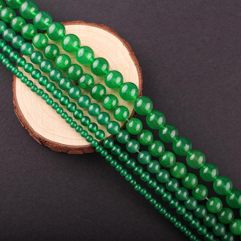 

Малазийский халцедон круглые бусины для DIY ювелирных изделий и буддийских аксессуаров 4mm Strand