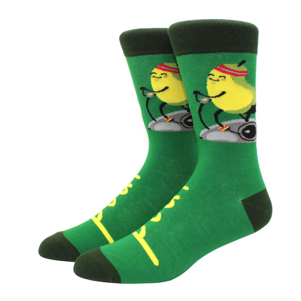 Funny Socks Fashion Hip Hop Skateboard Socks Cotton Cartoon Beer Bicycle Astronaut Pizza Pineapple Men Women Socks Calcetines