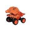 Dual Pull-back Inertia Tyrannosaurus Rex Off-road Toy Car - Shock-absorbing, Drop-resistant for Kids