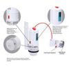 Dual Flush Toilet Tank Button 2 Inch Replacement Valve Drain Valve Accessories for Easy Installation and Durability