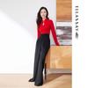 Autumn Women's Minimalist Wide-Leg Casual Trousers