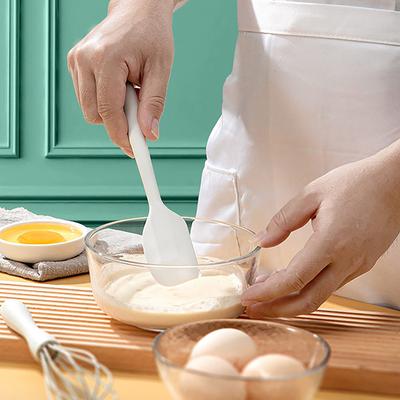 Mini spatulă din silicon de calitate alimentară Perie cu ulei Bătător de ouă Instrument de copt pentru cleme alimentare