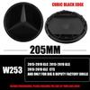 3D 185MM 205MM Para Mercedes-Benz Insignia Emblema Estrella Parrilla Delantera Accesorios para Automóviles Clase C/B/E W206 W253 W213 GLC GLE Clase V