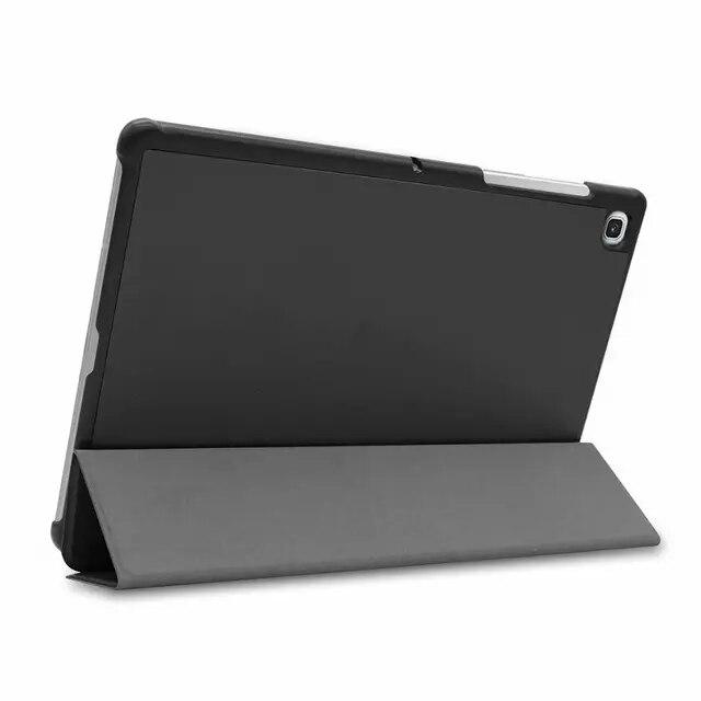 Pouzdro pro Samsung Galaxy Tab A 10.1 2019 Pouzdro T510 / T515 Ultra Slim Kožený magnetický stojánek Kryt SM-T510 SM-T515 Funda Capa