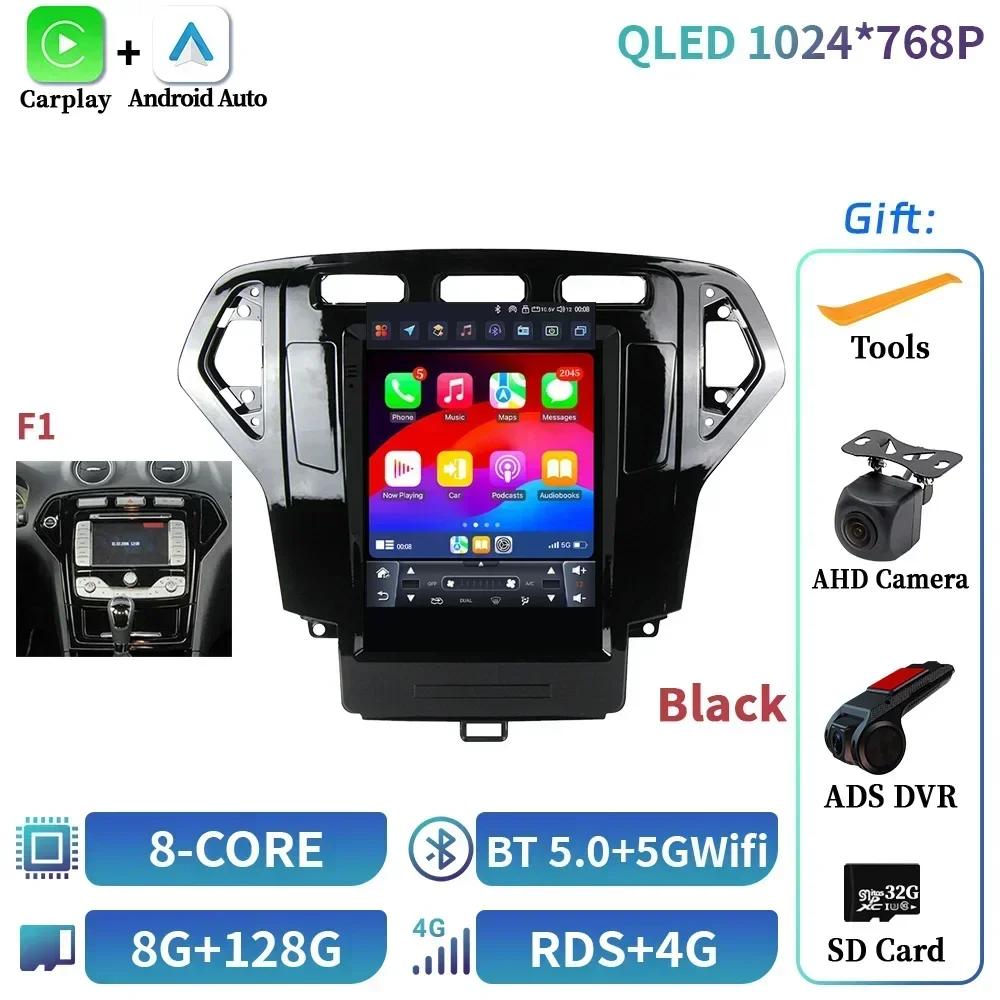 9.7inch For Ford Mondeo 4 2006-2010 Android 14 Wireless Carplay Car Radio Multimedia 4G GPS CarPlay Screen Autoradio Navigation