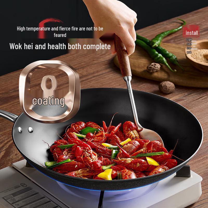COOKER KING Heritage Cast Iron Frying Pan