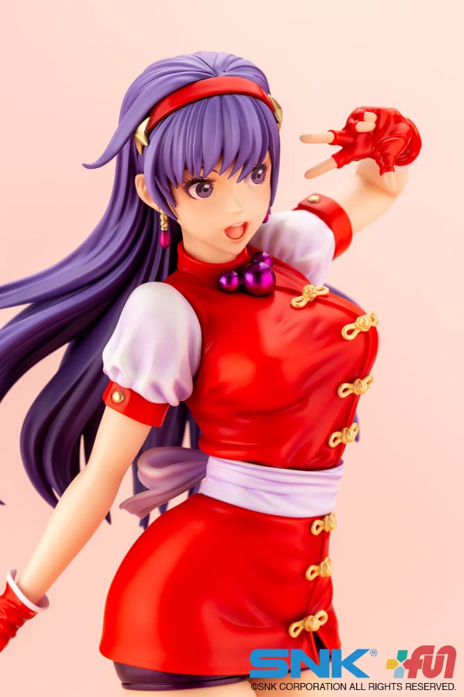 BISHOUJO SNK Bishoujo Athena Asamiya KING OF FIGHTERS Scale PVC Painted Finished Figure SV314 -THE '98-1/7